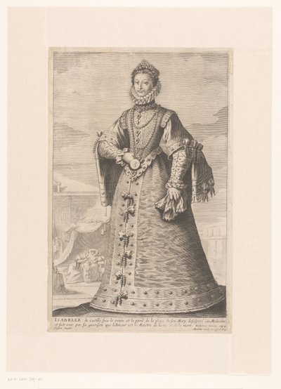 Portret Isabella van Castilië door Gilles Rousselet