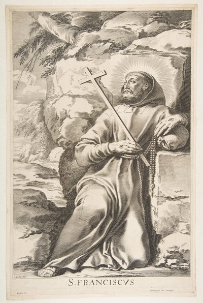 St. Franciscus door Gilles Rousselet