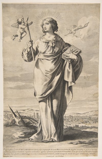 Sint Genevieve door Gilles Rousselet