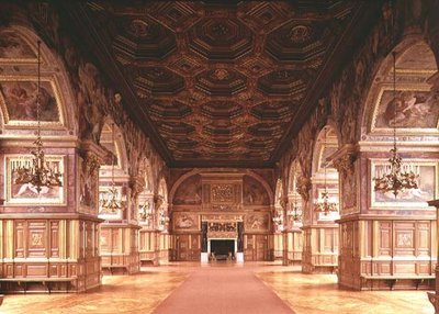 De balzaal, of galerij van Henri II door Gilles and Delorme Le Breton