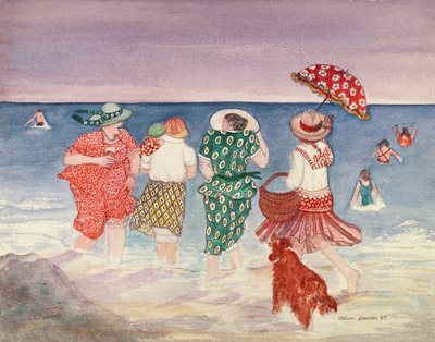 Dansen op het water III door Gillian Lawson