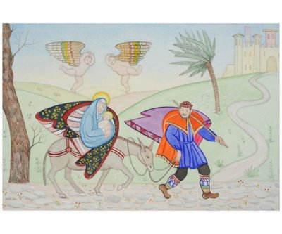 Vlucht naar Egypte door Gillian Lawson