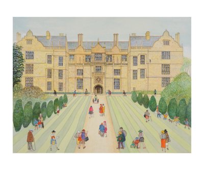 Montacute House door Gillian Lawson
