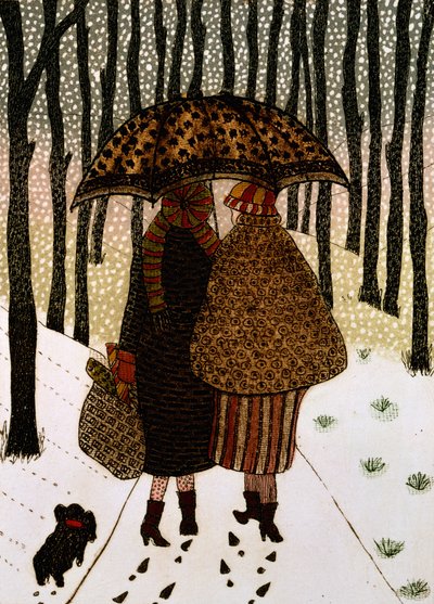 Sneeuwvlokken door Gillian Lawson