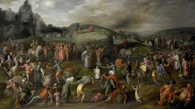 Allegorie van Misstanden door de Autoriteiten van Kerk en Staat door Gillis Mostaert (I)