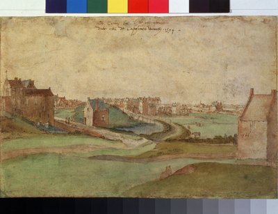 Landschap bij Antwerpen door Gillis Mostaert