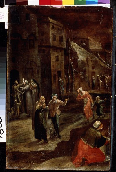 Straatscène 