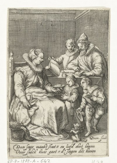 De ochtend door Gillis van Breen