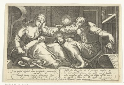Gevolgen van de verspilling in het huwelijk door Gillis van Breen