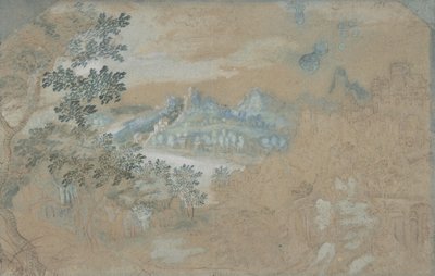 Landschap door Gillis van Coninxloo