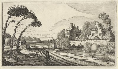 Herder in een landschap door Gillis van Scheyndel (I)