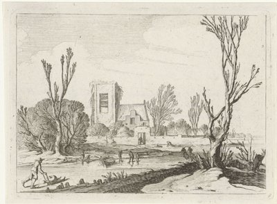 Winterlandschap door Gillis van Scheyndel (I)