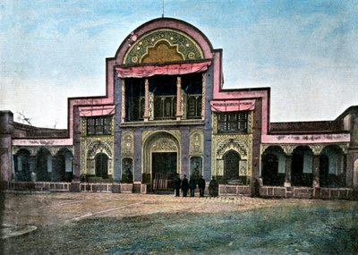 Poort van het paleis van de Shah, Teheran, ca. 1890 door Gillot