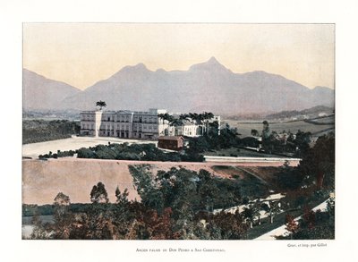 Paleis van Don Pedro, Brazilië, 19e eeuw door Gillot