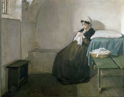 De Napolitaanse patriot Luisa Sanfelice (olieverf op doek) door Gioacchino (copy of) Toma