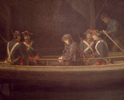 Luisa Sanfelice wordt vervoerd van Palermo naar Napels, 2 september door Gioacchino Toma
