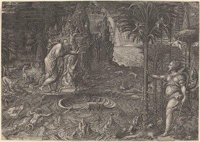 Allegorie van het Leven door Giorgio Ghisi