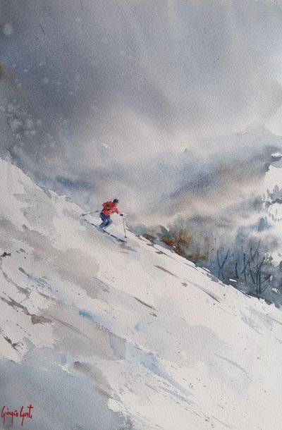 Avontuur op de skipiste door Giorgio Gosti