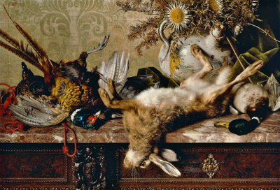 Stilleven met wild door Giorgio Lucchesi