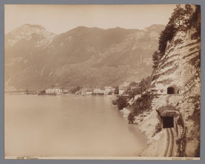 Brunnen aan het Vierwaldstrekenmeer te Zwitserland door Giorgio Sommer