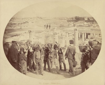Pompei - Laatste opgravingen door Giorgio Sommer