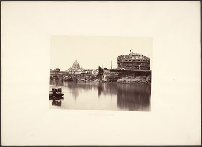 Rome vanaf de Tiber, Rome door Giorgio Sommer