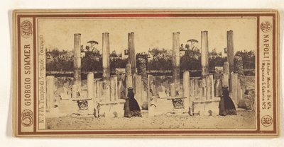 Tempel des Serapis. Pozzuoli. door Giorgio Sommer