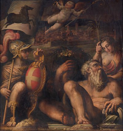 Allegorie van Arezzo door Giorgio Vasari