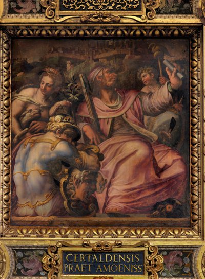 Allegorie van Certaldo door Giorgio Vasari