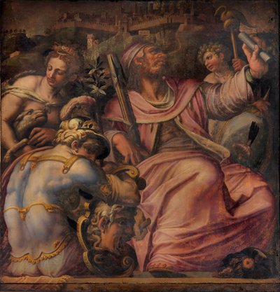 Allegorie van Certaldo door Giorgio Vasari