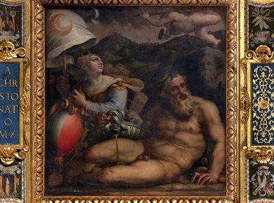 Allegorie van Fiesole door Giorgio Vasari