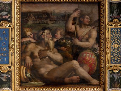 Allegorie van Prato door Giorgio Vasari