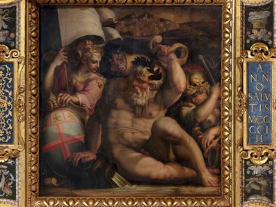 Allegorie van Romagna door Giorgio Vasari