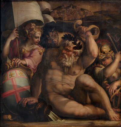 Allegorie van Romagna door Giorgio Vasari