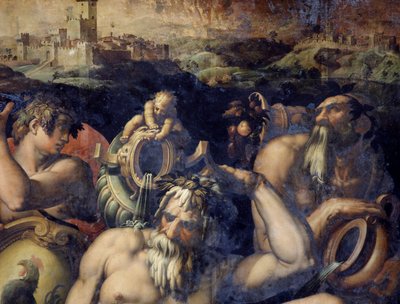 Allegorie van de Chianti-regio, Italië door Giorgio Vasari
