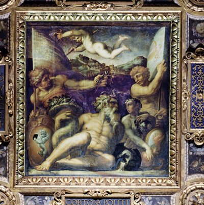 Allegorie van de Cortona en Montepulciano regio