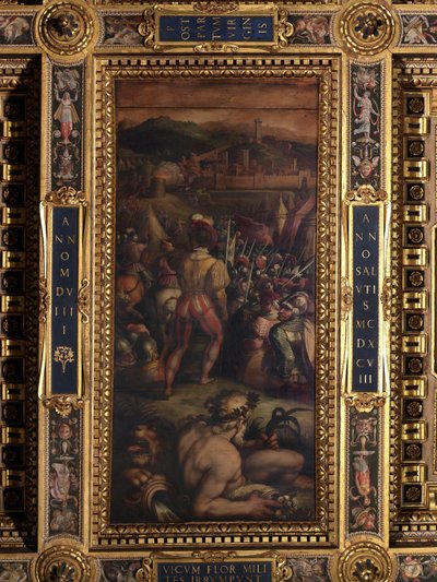 Verovering van Vicopisano door Giorgio Vasari