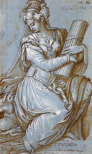 Concordia door Giorgio Vasari