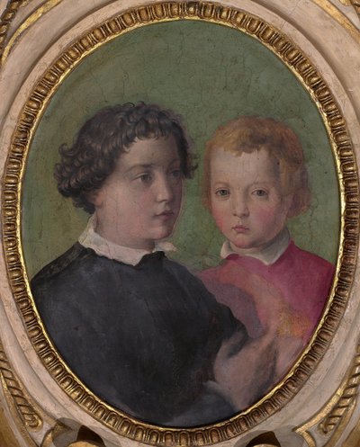 Giovanni en Garzia de Medici, 1556-1558 door Giorgio Vasari