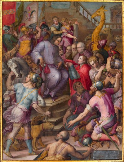 Laurent de Medicis of Laurent de Magnifieke (Lorenzo il Magnifico) door Giorgio Vasari