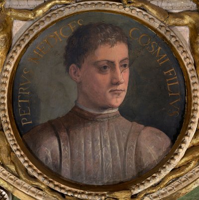 Piero di Cosimo de Medici genaamd de Jichtige, 1556-1558 door Giorgio Vasari