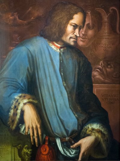 Portret van Lorenzo de Medici door Giorgio Vasari