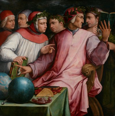 Zes Toscaanse Dichters door Giorgio Vasari