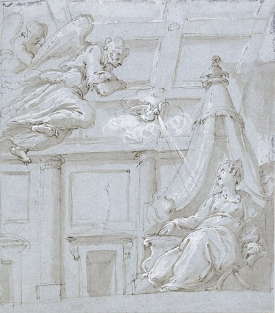 De annunciatie door Giorgio Vasari
