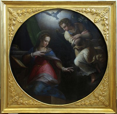 De Annunciatie, 1570-1571 door Giorgio Vasari