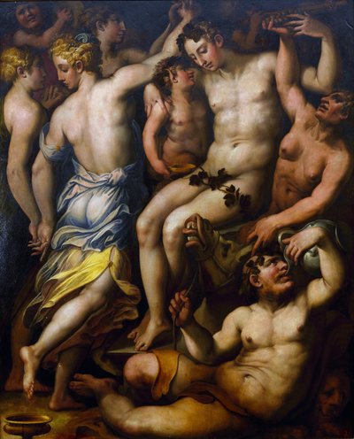 De Triomf van Bacchus door Giorgio Vasari