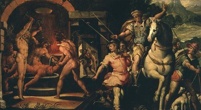 Het Visioen van Graaf Hugo door Giorgio Vasari