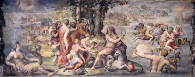 De eerste vruchten van de aarde aangeboden aan Saturnus door Giorgio Vasari