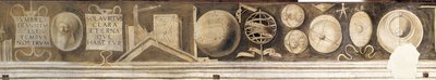 Artes Mechanicae. Fries in de Casa Pellizzari, ca. 1500 door Giorgione da Castelfranco