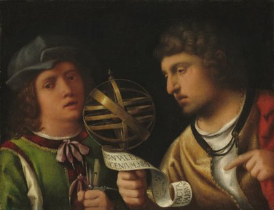 Giovanni Borgherini en Zijn Tutor door Giorgione